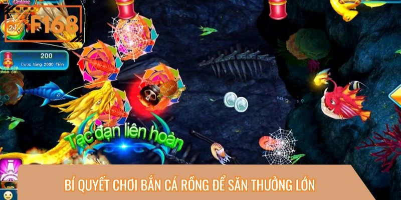 Bí quyết chinh phục bắn cá rồng nhận quà lớn