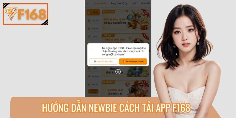 Cách tải app F168 dễ dàng cho thiết bị iOS và Android nhanh, gọn