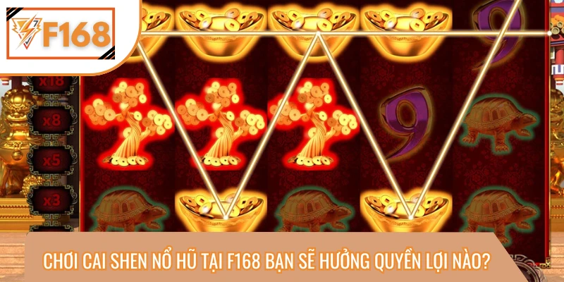 Loạt điểm mạnh nếu thao tác Spin thần tài ở F168